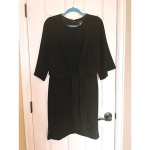 Tahari front tie dress